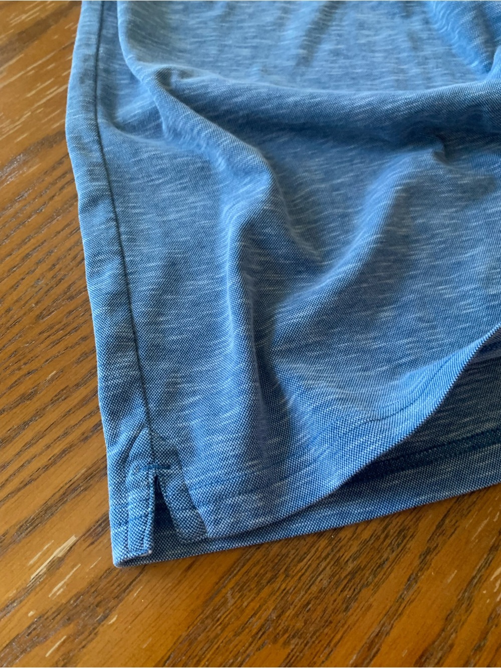 Denim & Flower Polo Shirt - Picture 11 of 15